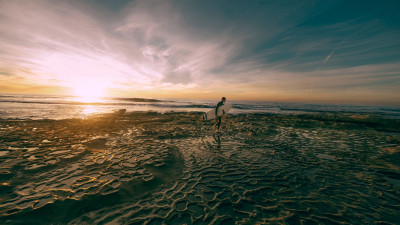 Surfer from San Diego