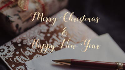 Merry Christmas and Happy New Year 2020