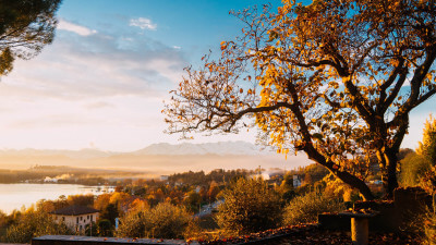 Super Autumn landscape