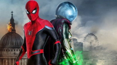 Spider Man and Mysterio