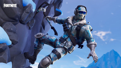 Fortnite Deep Freeze poster