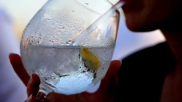 Icy drink in a hot day