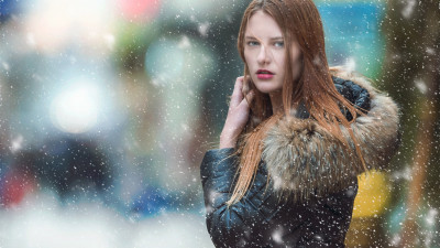 Blue eyes, model. fashion, portrait