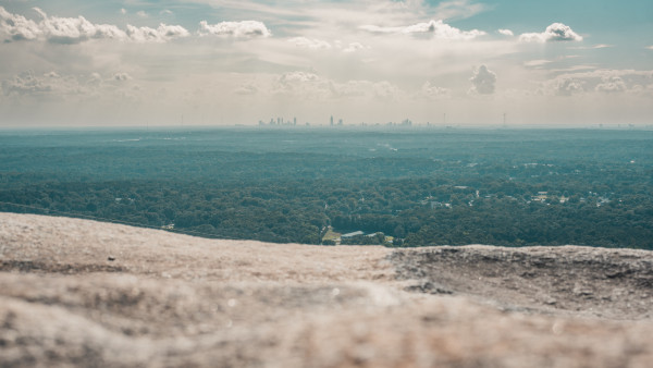 Top of Stone Mountain, Georgia