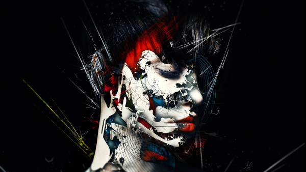 Creative art: Surreal portrait