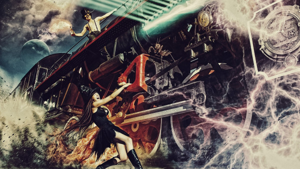 Time machine illustration