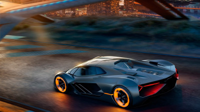Lamborghini Terzo Millennio electric car