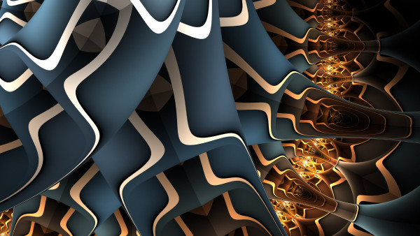 Abstract fractal art