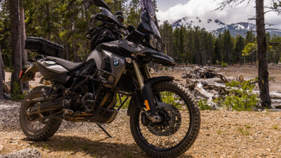 BMW F800GS motorcycle