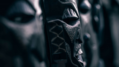 Ancient sculpture portrait