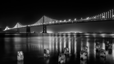 Bay bridge from San Francisco