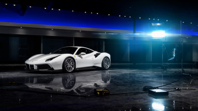 Ferrari 488 with Vossen wheels