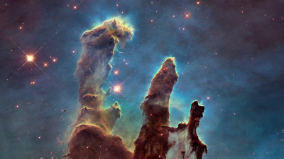The Eagle Nebula's Pillars of Creation