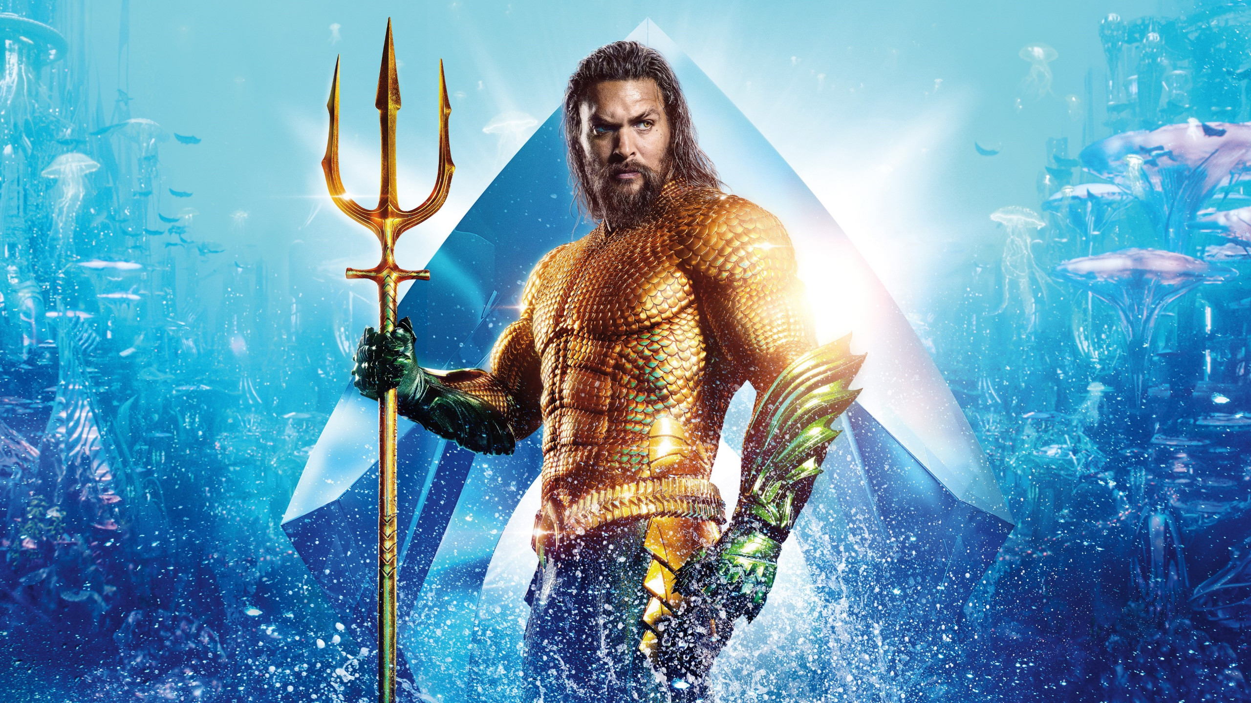 Aquaman Hero wallpaper 2560x1440