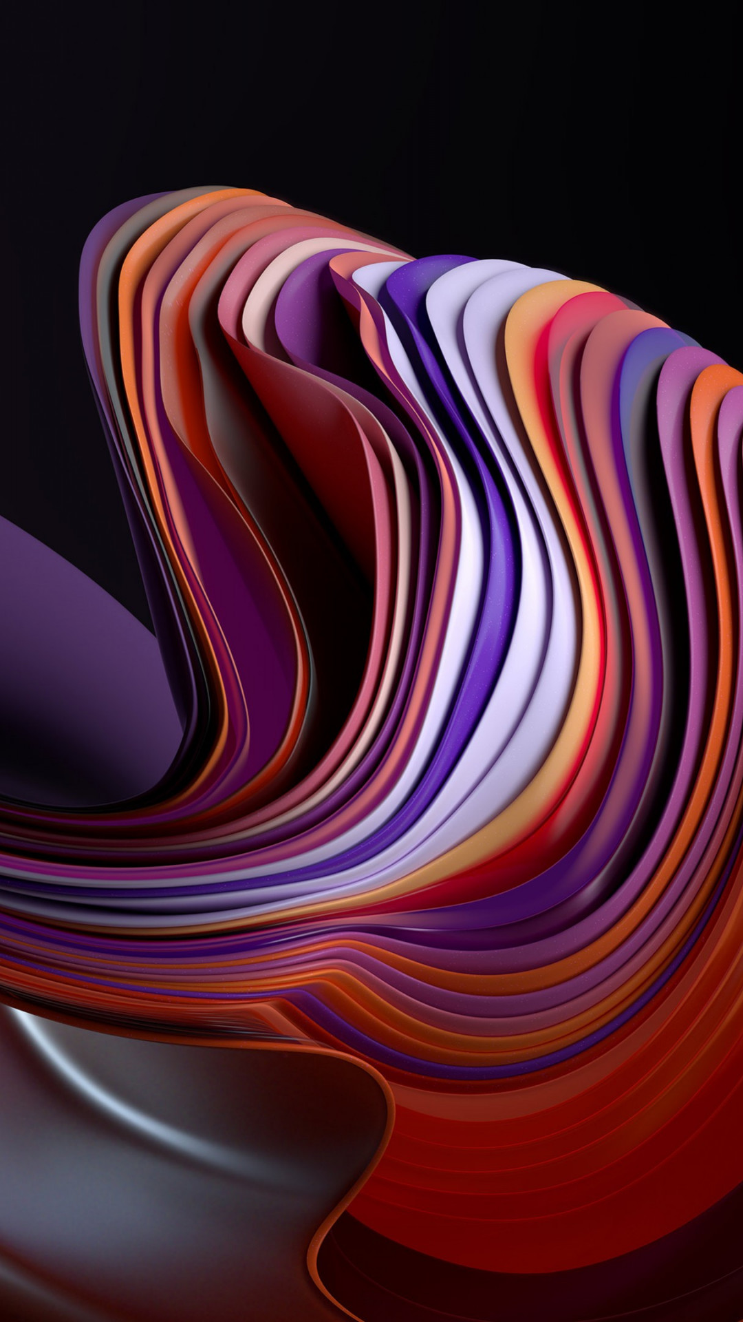 Windows 11 3D Abstract wallpaper 1080x1920